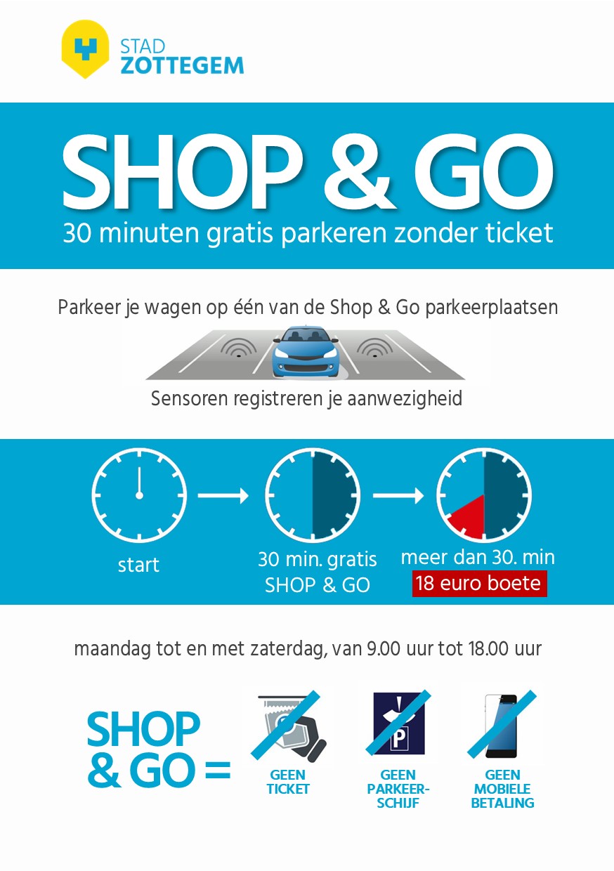 Parkeren in Zottegem_Shop en Go (flyer A5)